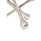Silver Finish Jack Sculpture | Prato