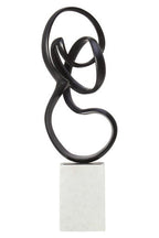 Black Finish Aluminium Knot Sculpture | Mirano