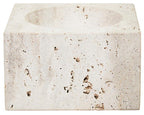 Travertine Square Decorative Bowl | Tibor