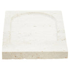 Travertine Rectangular Decorative Tray | Tibor