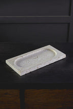 Travertine Rectangular Decorative Tray | Tibor
