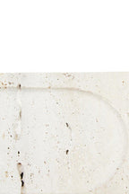 Travertine Rectangular Decorative Tray | Tibor