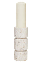 Travertine Small Candle Holder | Tibor