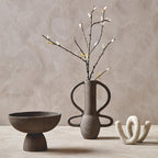 Small Textured Grey Vase | Deriva