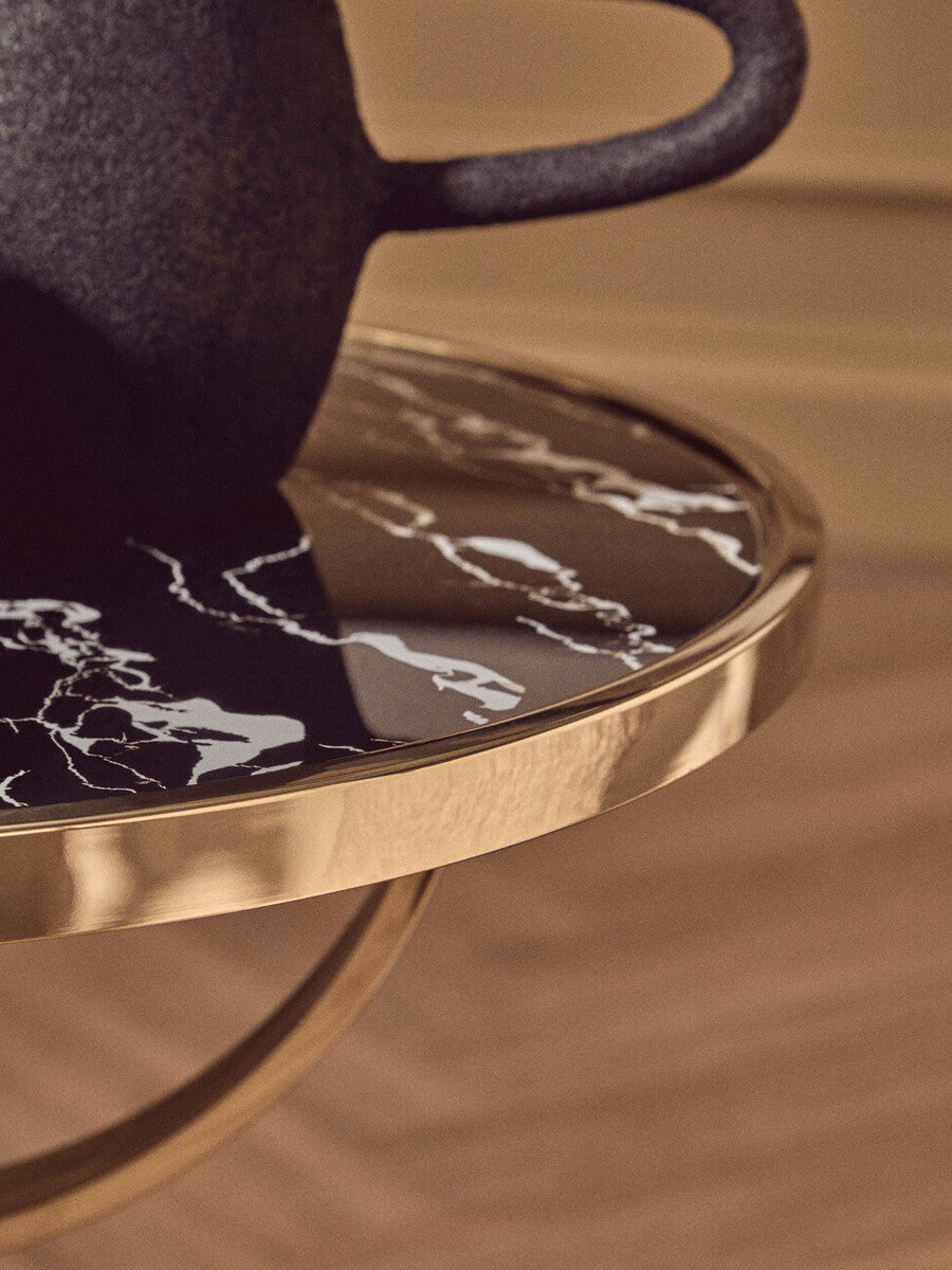 Large Textured Black Vase | Deriva