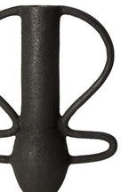 Large Textured Black Vase | Deriva