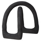 Textured Black Sculpture | Deriva
