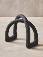 Textured Black Sculpture | Deriva