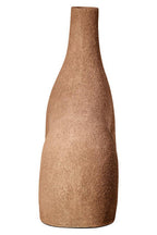 Small Textured Beige Abstract Vase | Dunas