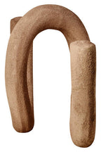 Large Textured Beige Loop Sculpture | Dunas