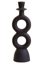 Large Black Candle Holder | Hapax