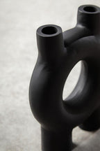 Small Black Candle Holder | Hapax