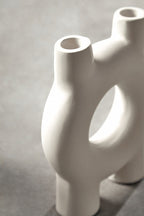 Small Cream Candle Holder | Hapax