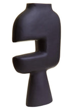 Abstract Large Black Vase | Hapax