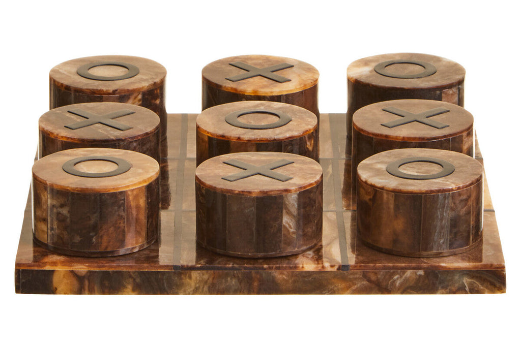 Brown and Black Finish Noughts and Crosses | Churchill Games