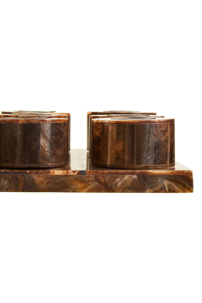 Brown and Black Finish Noughts and Crosses | Churchill Games