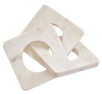 White Marble Three Link Chain | Nason