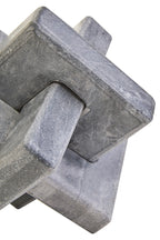 Grey Marble Knot Sculpture | Nason