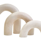 White Marble Arch Decor Sculpture | Nason