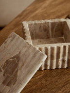 Square Chocolate Marble Box | Santino