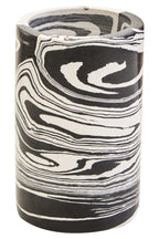 Black and White Marble Two Way Candle Holder | Helsa