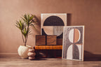 Sanai Cotton Mache And Coco Shell Bubble Vase