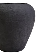 Cotton Mache Large Black Planter | Sanai
