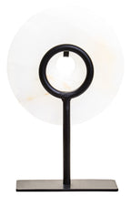 Oleena Extra Small Round Dia 15cm Onyx Disc Sculpture
