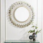 Salmo Small Black Marble Round Dia 20cm Disc Sculpture
