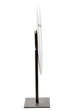 Medium Round Dia 25cm White Marble Disc Sculpture | Zoro