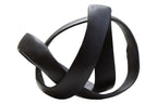 Matt Black Nickel Finish Knot Sculpture | Prato