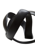 Matt Black Nickel Finish Knot Sculpture | Prato