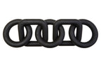 Cato Black Wood Five Link Table Decor Chain