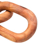 Brown Wood 2 Link Chain Decor | Cato