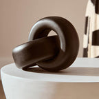Black Wood Small Knot Decor | Cato
