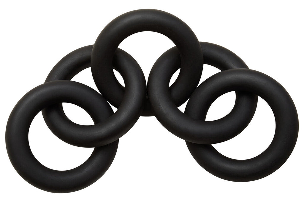 Black Wooden 5 Link Floor Decor Chain | Cato