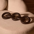 Black Wooden 5 Link Floor Decor Chain | Cato