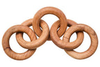 Natural Wooden 5 Link Floor Decor Chain | Cato