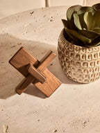 Brown Wood Sculpture | Cato