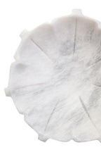 Medium White Marble Lotus Bowl | Zoro