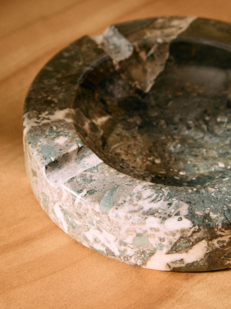 Black And White Marble Ashtray | Zoro