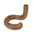 Natural Wood Candle Holder | Arlo