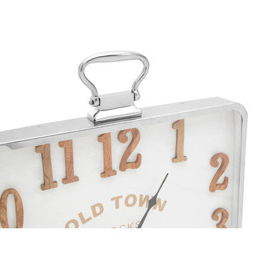 Pocket Style Square Wall Clock | Hampstead