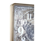 Antique Gold Square Wall Clock | Carlin