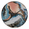 Celina 45cm Dia Pink and Blue Wall Clock