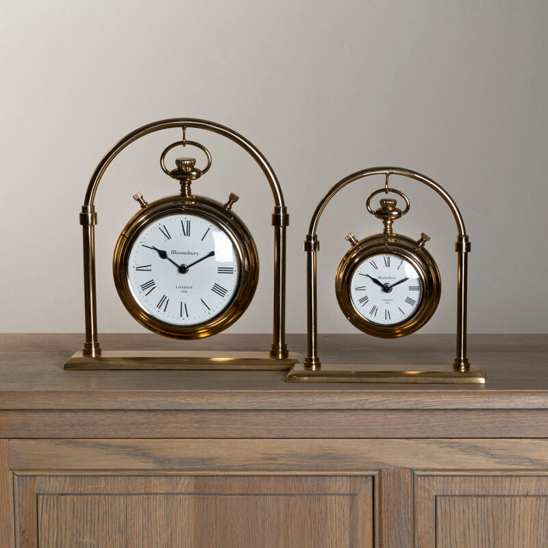 Small Round Mantel Clock | Hampstead