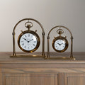 Large Round Mantel Clock | Hampstead