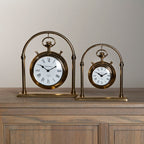 Large Round Mantel Clock | Hampstead