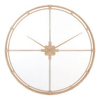 Beauly 110cm Dia Gold Finish Metal Wall Clock
