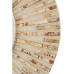 Palu 50cm Dia Natural Shell Wall Clock